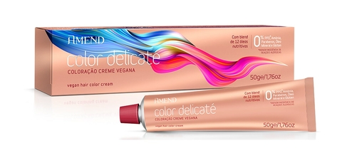 TINTA VEGANA AMEND COLOR DELICATE 7.0 Louro Medio