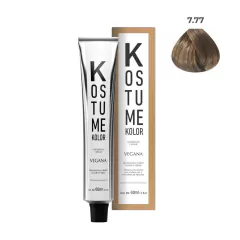 Tinta Kostume Kolor Vegana 7.77 Louro Medio Marrom Intenso