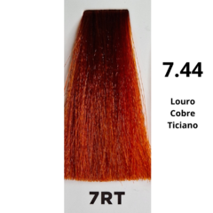 Tinta Itely Colorly 7RT Louro Cobre Ticiano (7.44) na internet