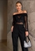 blusa tule fani