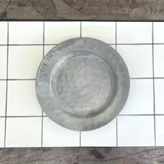 Plato de Postre Melamina Gris x 4 unidades - comprar online