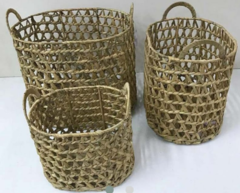 Canasto oval con manija 27 cm