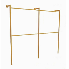 Arara Parede L Dupla 2mt X 2,40mt Pintada
