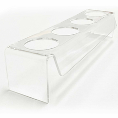 Expositor para ovinho em barra 23cm, com barra para marca/preço - comprar online