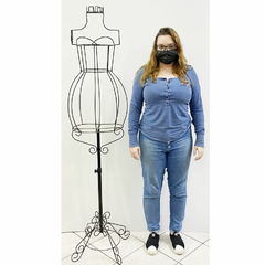 Manequim Busto Adulto Aramado, Busto Aramado. na internet