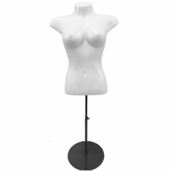 Busto Feminino com Base Ideal para Vitrine