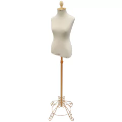Busto Feminino Forrado com Pedestal, look, vitrine