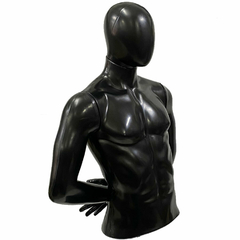 Manequim Masculino Com Braço e cabeça. Acompanha Base - SMexpositores