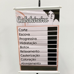 Banner Informativo em lona, 45cm x 70cm, vários modelos - loja online