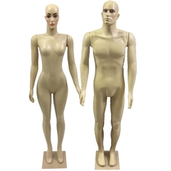 Casal Manequim Plástico Bege ST - comprar online