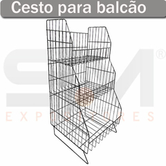 Cesto Container Balcão Triplo na internet