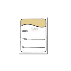 Etiqueta para roupas e acessórios 1.000 unidades, Tag, etiqueta para tag colorida