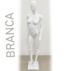 Manequim feminino Auto brilho na internet
