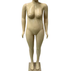 Manequim feminino Plus Size reto ST - SMexpositores
