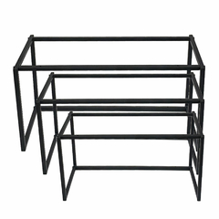 Conjunto Mesa exposição 3 peças, Kit mesa de shopping - comprar online