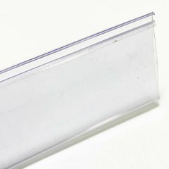 Perfil Preço de Gôndolas em PVC 3 metros, Porta preço de gôndola - comprar online