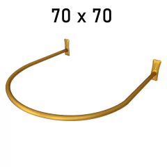 Provador de Roupas 70cm, Arco de provador FD - SMexpositores
