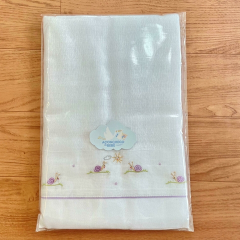 Toalha Fralda Cremer Luxo - Caracol