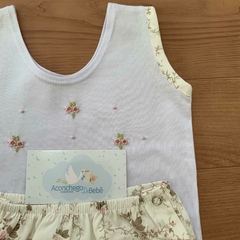 Conjunto camiseta e tapa fralda na internet