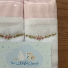 Kit enxoval coordenado + Saída maternidade casa de abelha (Sob Encomenda) - Aconchego de Bebê