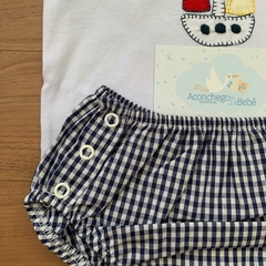 Conjunto camiseta e tapa fralda - comprar online