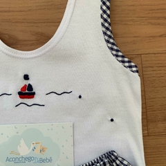 Conjunto camiseta e tapa fralda na internet