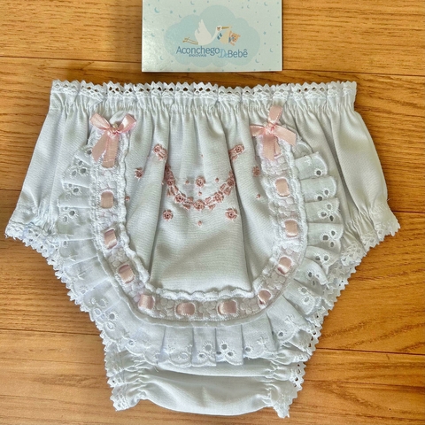 Calcinha Bunda Rica - Floral Rosa