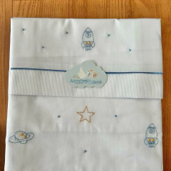 Kit Lençol da Maternidade - Aconchego de Bebê