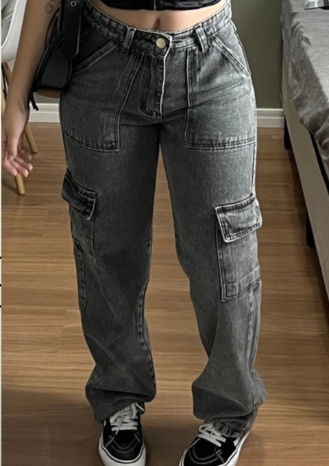 CALÇA CARGO ESTONADA - comprar online