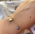 Pulseira coração e olho grego