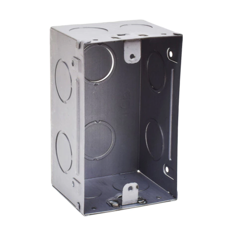 Caja De Chapa Rectangular Profunda Embutir Llave De Luz | AG