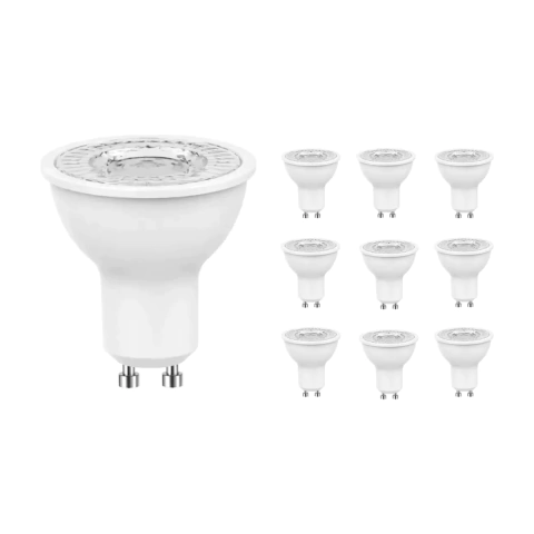 Lámpara Led Dicroica 7w 100° Luxom Luz Fría | Pack X 10 - comprar online