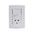 Llave De Luz Armada Binorma Sica Línea Life Blanco | Pack 10 + 10 en internet