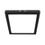 Panel Plafón Led Macroled Aplicar Cuadrado Negro | 24w