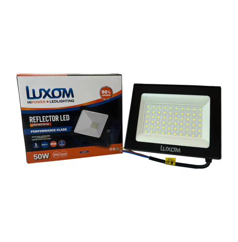 Reflector Proyector Led 50w Luxom Ip65 | Blanco Frío - comprar online