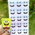 OLHINHOS ADESIVOS BOB ESPONJA Cod.BD480 15 Conjuntos Tamanho 8,5mm