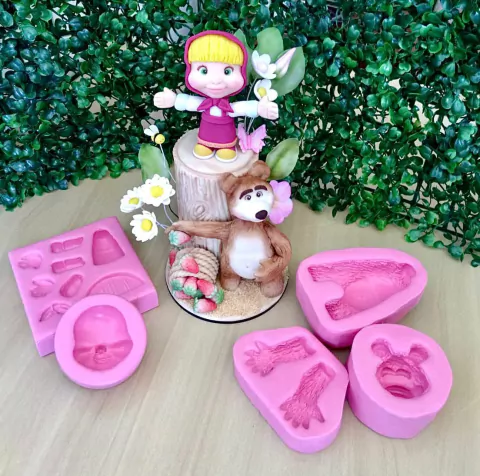 MS768 KIT MASHA E O URSO