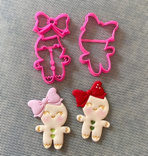 C525 CORTADOR BISCOITO DE NATAL COM LAÇO 0015