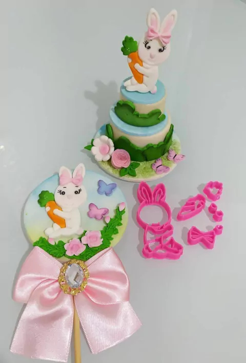 C165 COELHO COM CENOURA 6,5CM