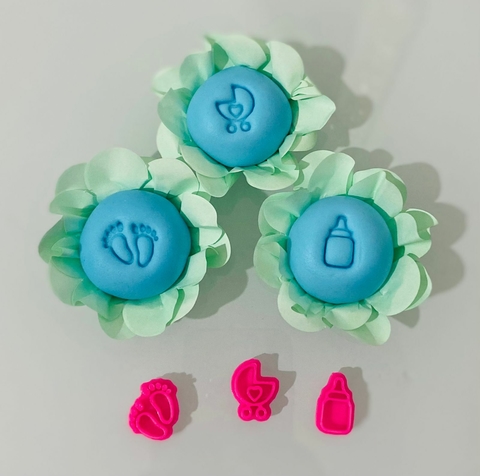 MB08 MARCADOR DOCINHOS CHÁ DE BEBÊ 2CM
