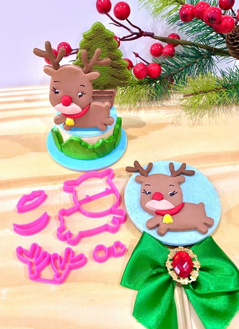 C346 RENA DE NATAL 6,5CM