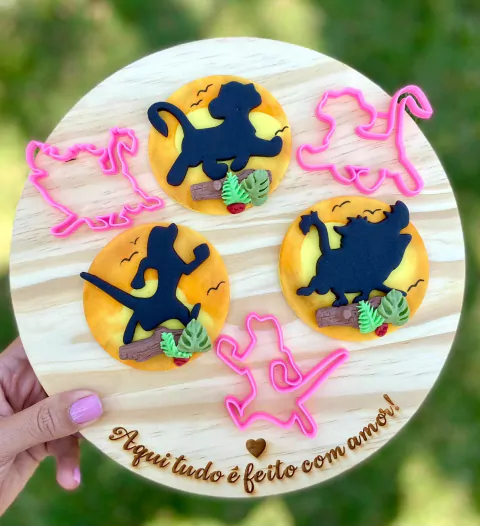 C400 KIT REI LEÃO 6,5CM 0024