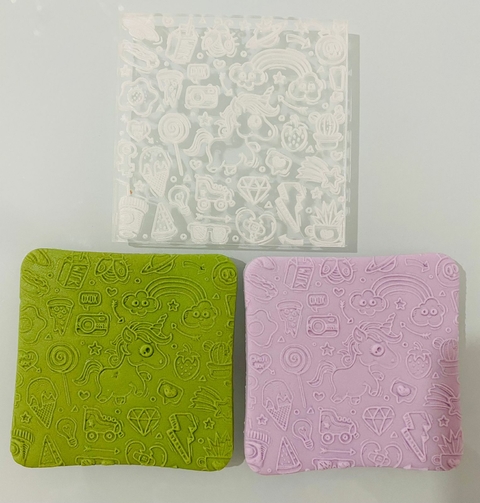 TX12 TEXTURA UNICÓRNIO 8X8CM 0013