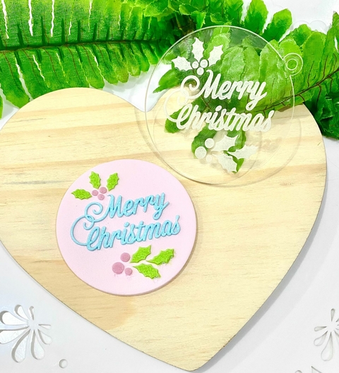 TR34 MARCADOR MERRY CHRISTMAS 7CM 0010