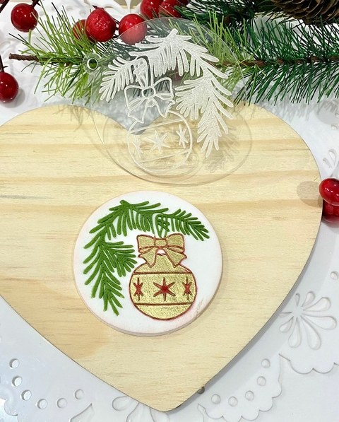 TR35 MARCADOR BOLA DE NATAL 7CM