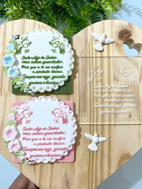 TQ50 ORAÇÃO DE BATIZADO 8X8CM 0010