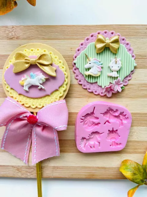 MS108 MOLDE MINI UNICÓRNIO 7CM