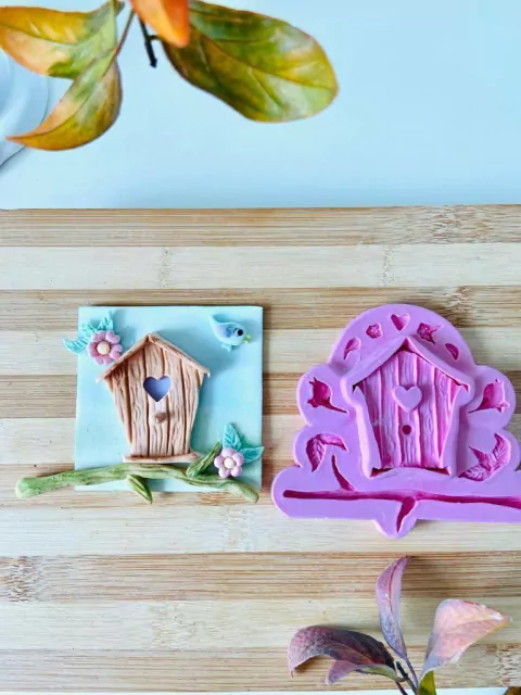 MS215 CASA DE PASSARINHO COM GALHO 8CM 0014