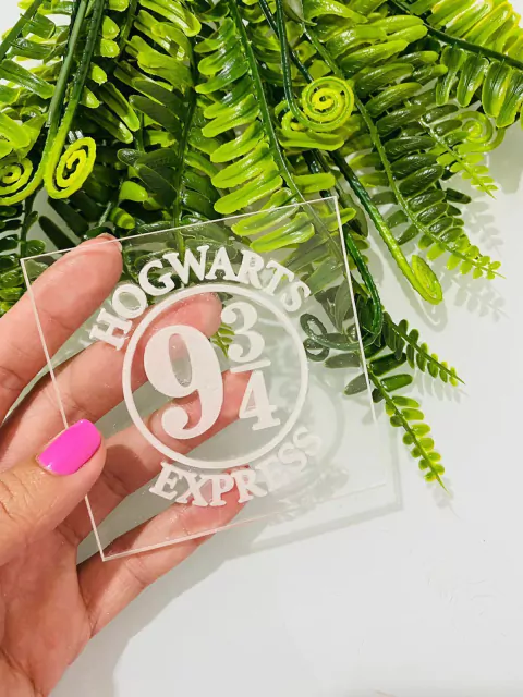 TQ105 MARCADOR NOVE TRÊS QUARTOS HARRY POTTER 8X8CM 0013