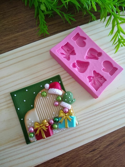 MS491 APLIQUES DE NATAL